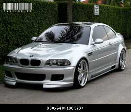 Внешний тюнинг BMW 330Ci E46 - Wide Body