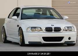 Тюнинг BMW M3 E46 - BMW M3 E46 White CSL STYLE