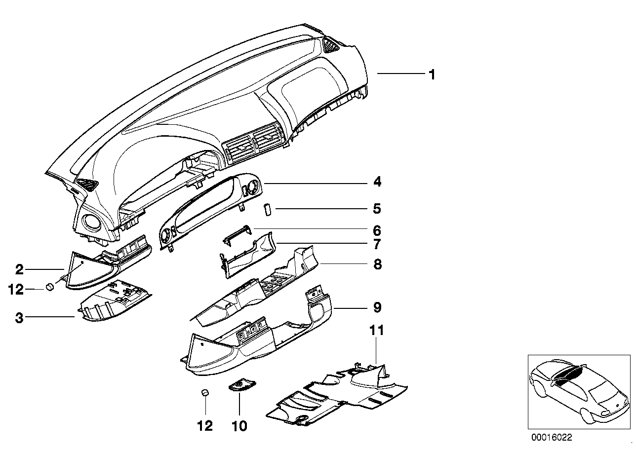 Bmw e39 как разобрать приборную панель